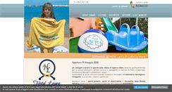 Desktop Screenshot of hotellaura.it